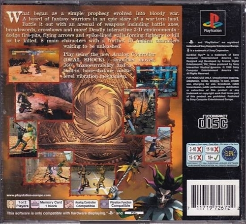 Cardinal Syn - Manual Mangler - PS1 (B Grade) (Genbrug)